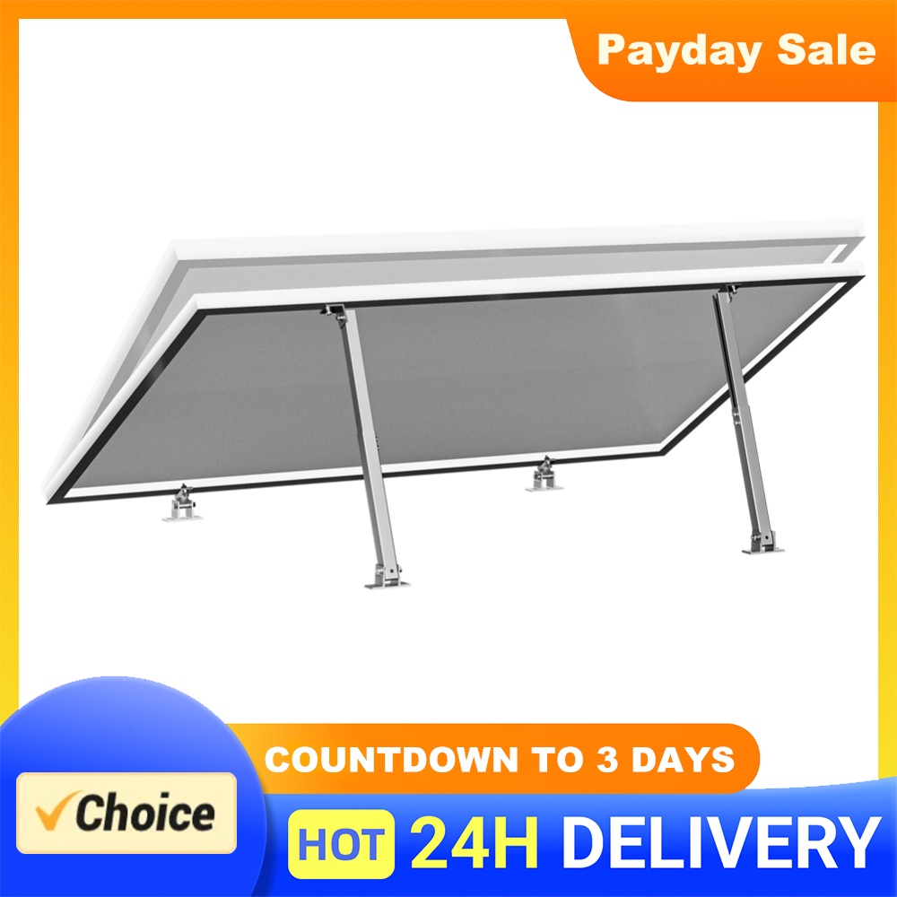Solar Panel Tilt Mount - طقم مشبك تثبيت الألواح الشمسية القابل
