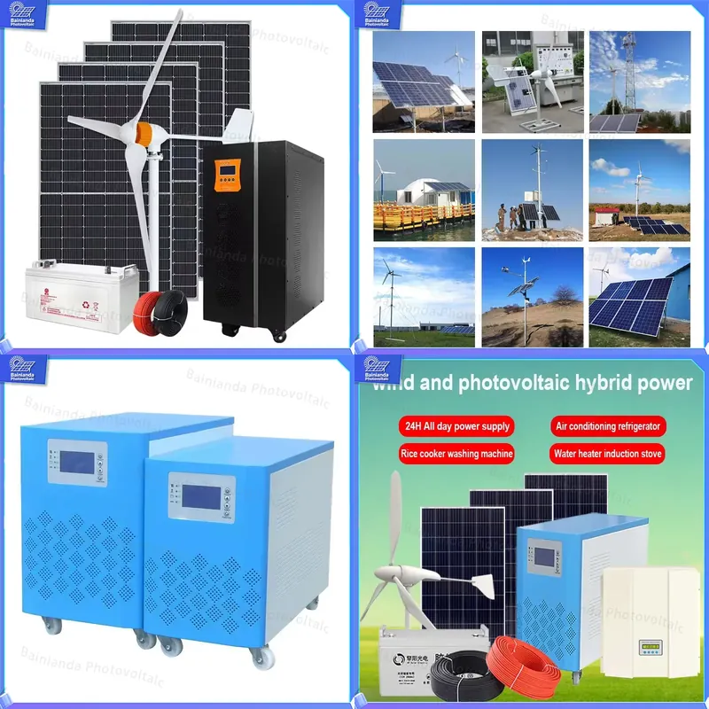 Renewable Energy Grid - نظام توليد طاقة هجين من الرياح
