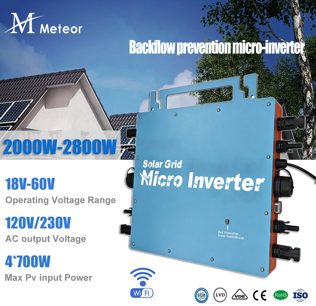 Grid Tie Micro Inverter - محول طاقة شمسية صغير بقدرة 2800