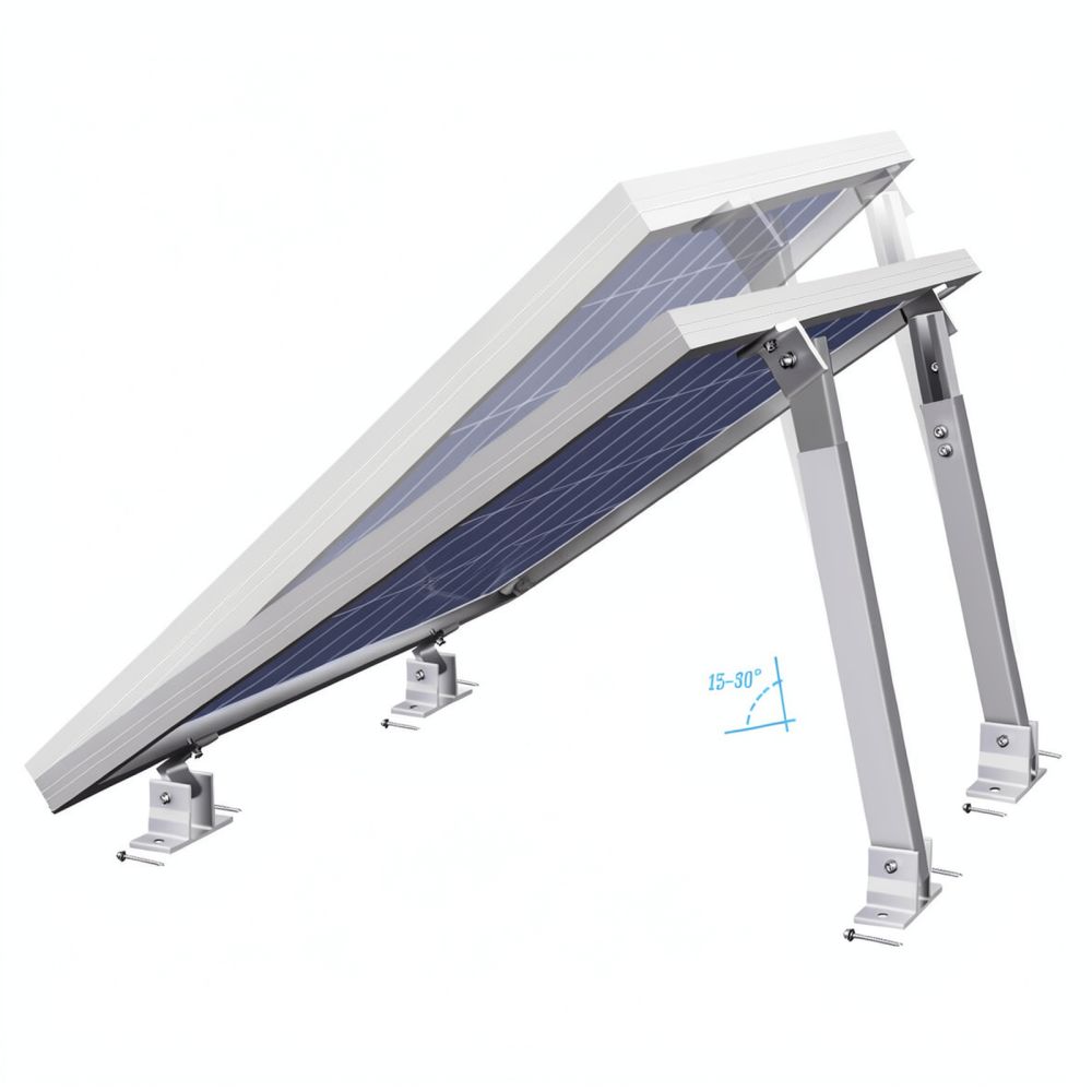 Solar Panel Tilt Mount - حامل قابل للتعديل من الألومنيوم لتثبيت