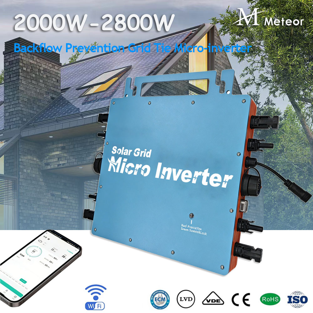 Grid Tie Micro Inverter - محول طاقة شمسية صغير مع تقنية