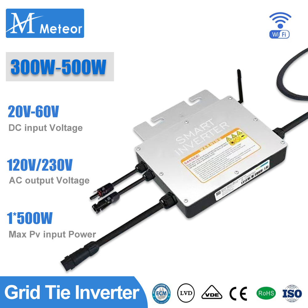 Grid Tie Micro Inverter - الجهد الإدخال الكهروضوئي 20 ~ 60