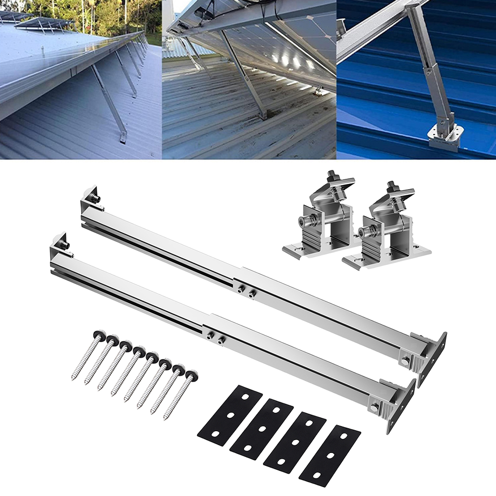 طقم مشبك تثبيت الألواح الشمسية - مراجعة Solar Panel Tilt Mount وسعره