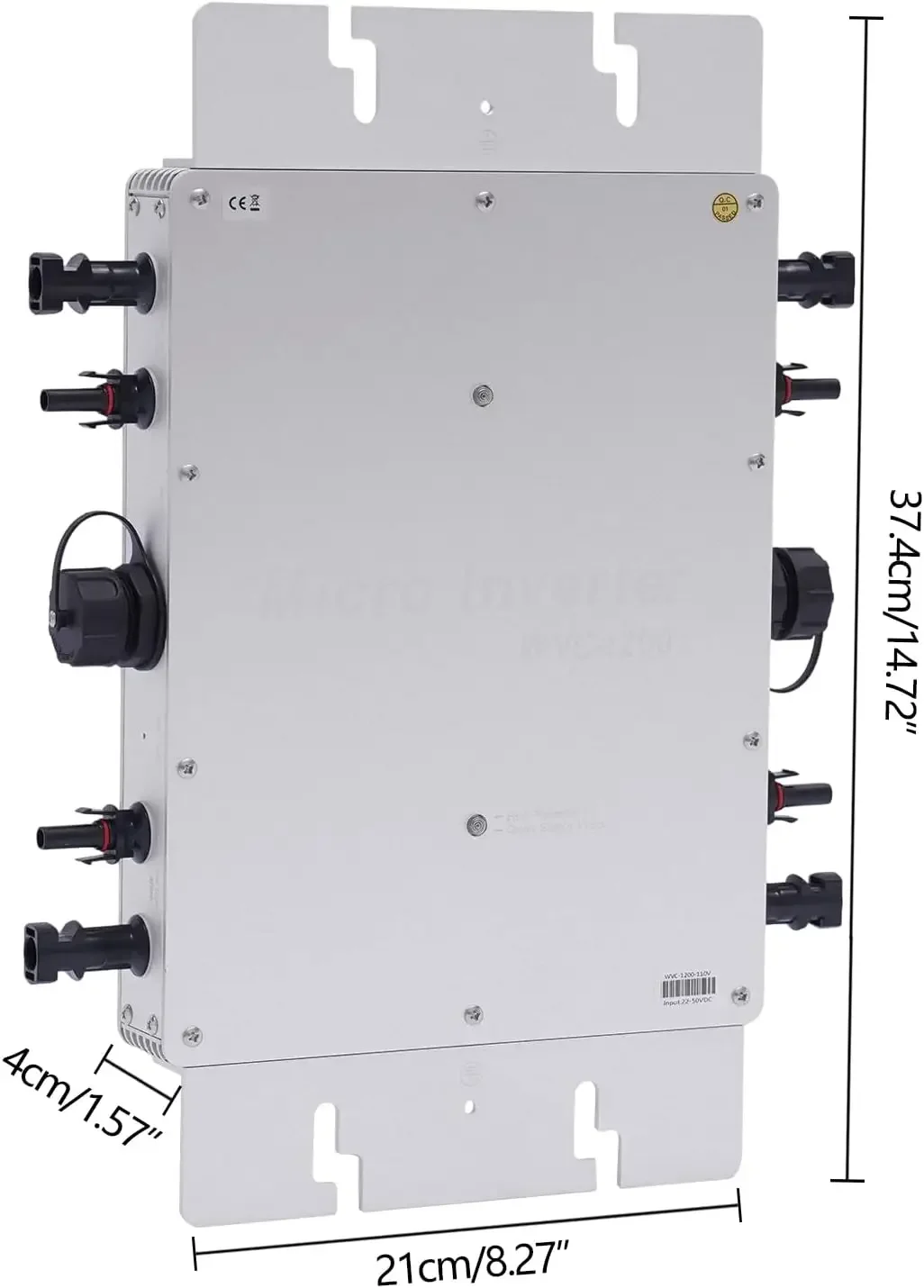 محول طاقة شمسية متصل بالشبكة ب - مراجعة Grid Tie Micro Inverter وسعره