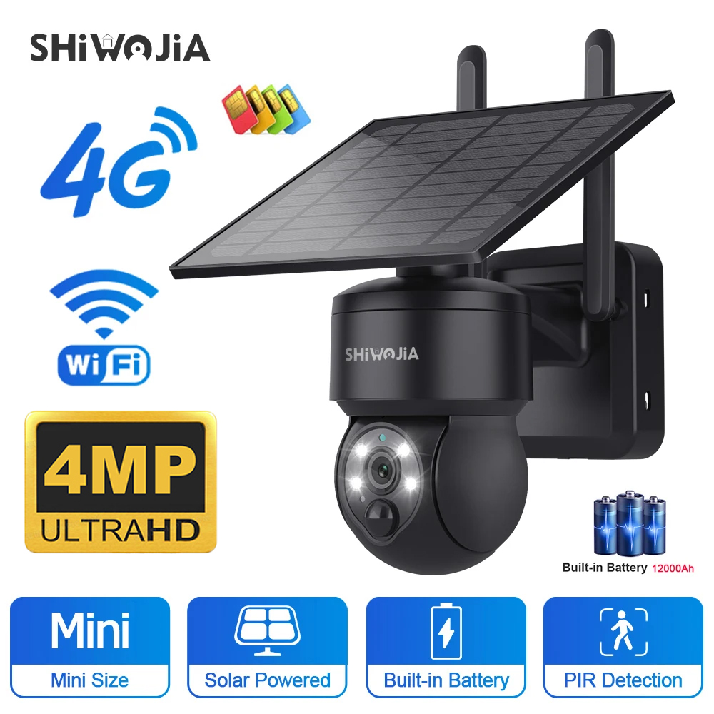 SHIWOJIA WIFI اللاسلكية PTZ كا - مراجعة Solar Panel Tilt Mount وسعره