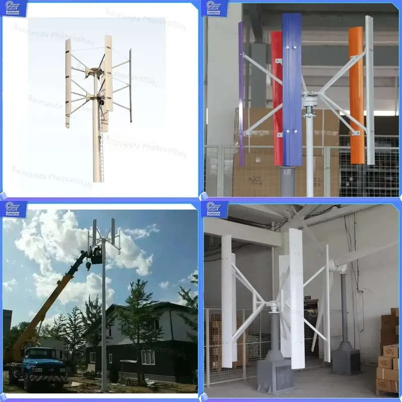 نظام طاقة هجين شمسي ورياحي بقد - مراجعة Renewable Energy Grid وسعره