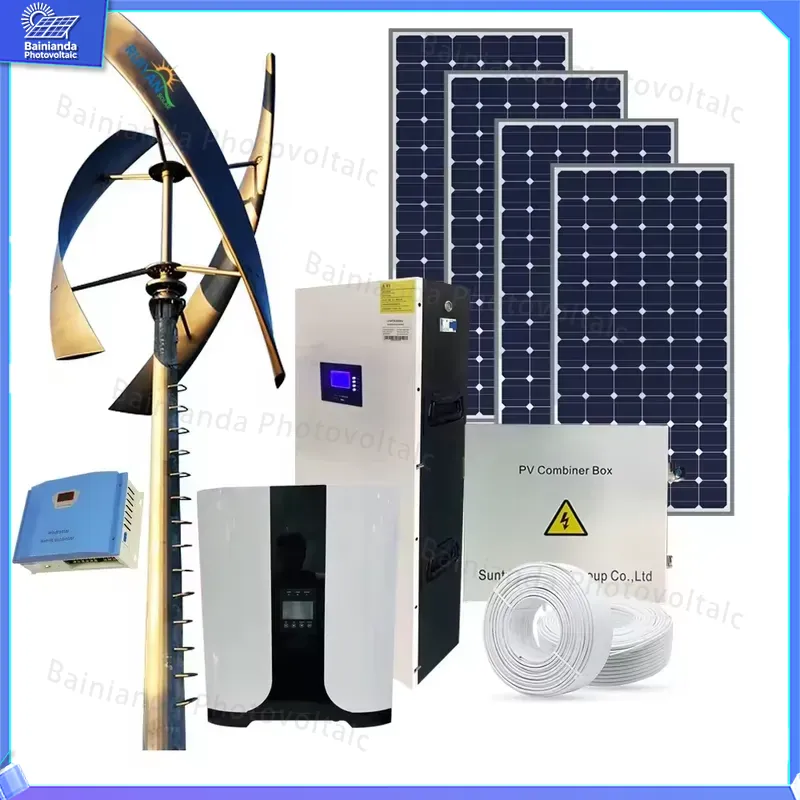 مولد طاقة شمسية وطاقة رياح بقد - مراجعة Renewable Energy Grid وسعره