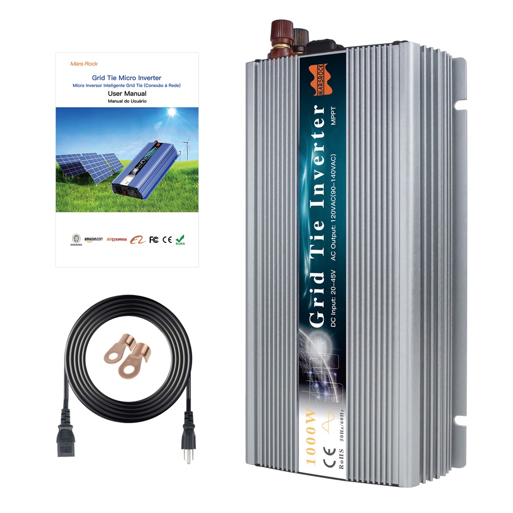 1000 واط 1300 واط 1400 واط شبك - مراجعة Grid Tie Micro Inverter وسعره