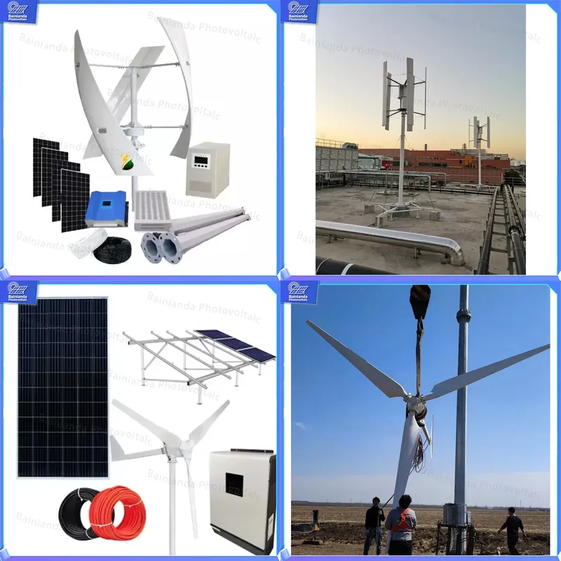نظام طاقة هجين للرياح والطاقة  - مراجعة Renewable Energy Grid وسعره