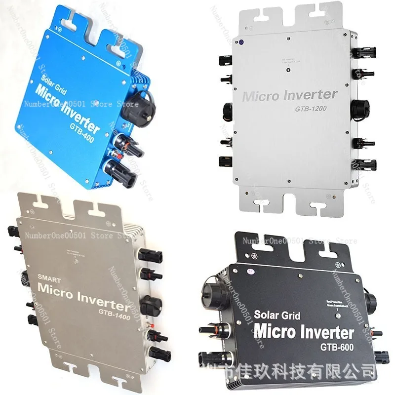 محول طاقة شمسية صغير متصل بالش - مراجعة Grid Tie Micro Inverter وسعره