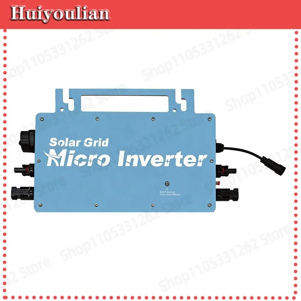 محول طاقة شمسية صغير متصل بالش - مراجعة Grid Tie Micro Inverter وسعره