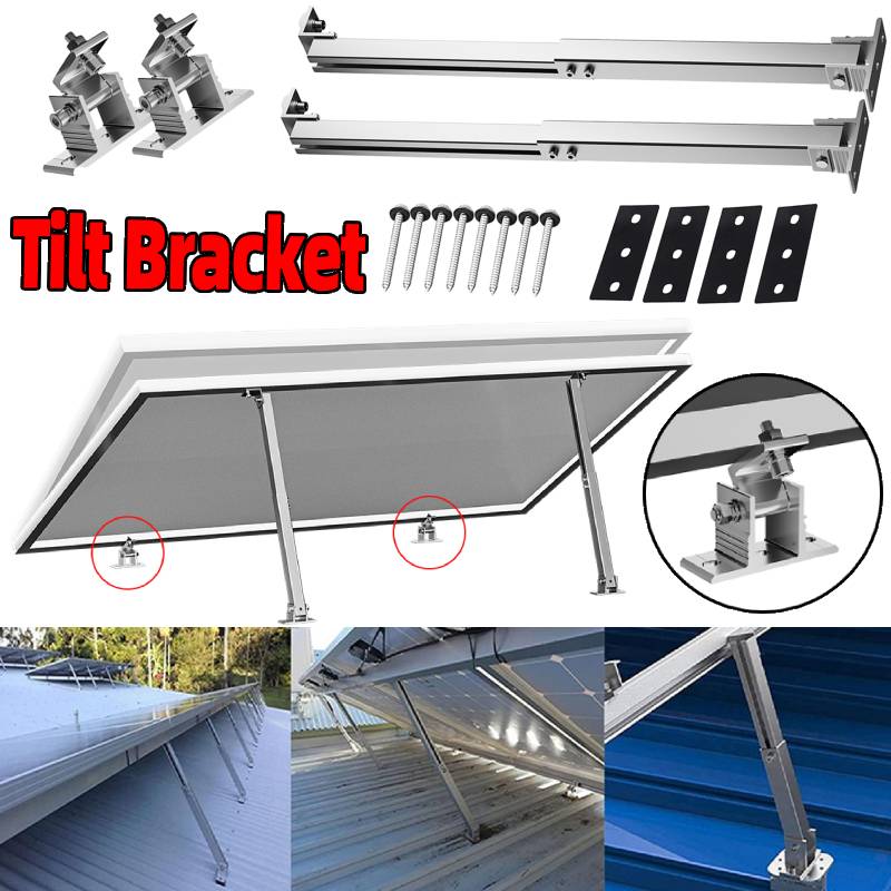 حامل قابل للتعديل للألواح الشم - مراجعة Solar Panel Tilt Mount وسعره