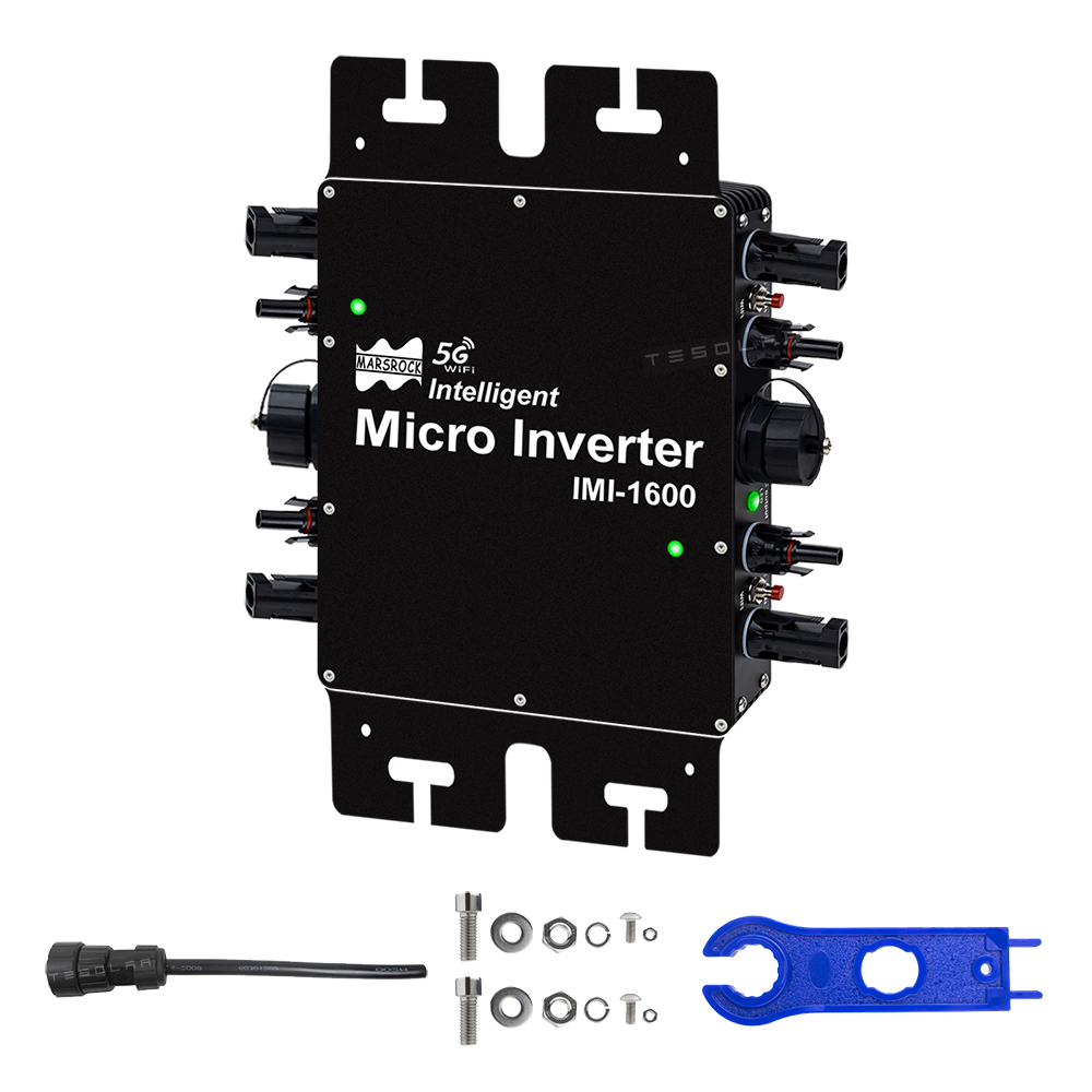 1600 واط مايكرو عاكس للطاقة ال - مراجعة Grid Tie Micro Inverter وسعره