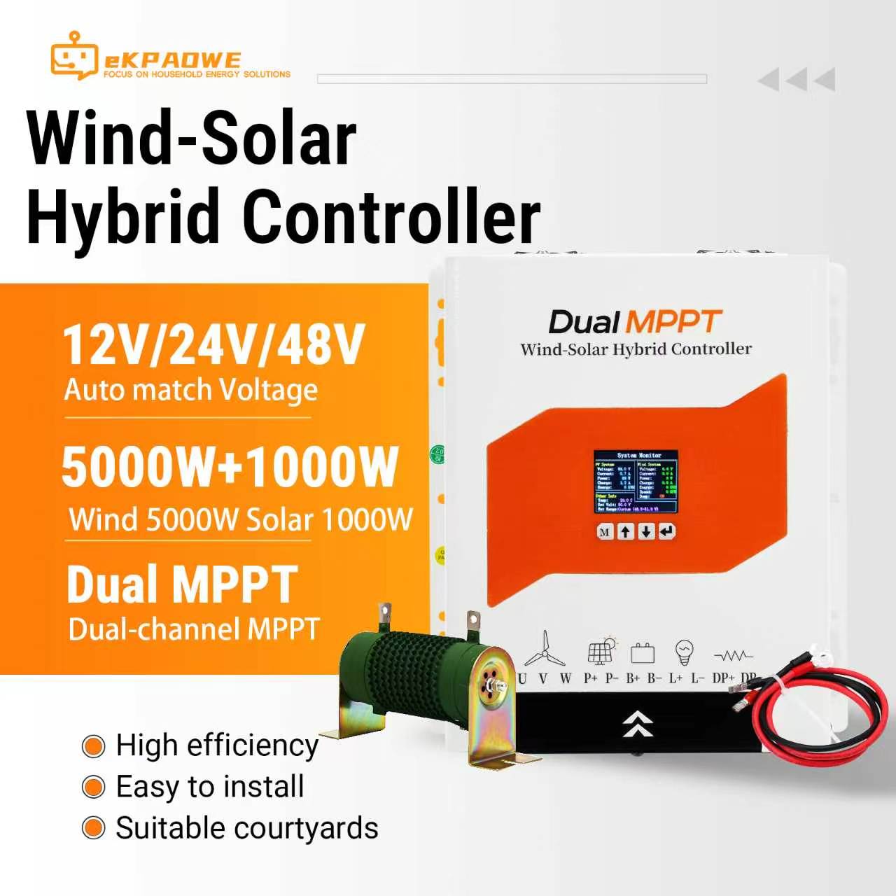وحدة تحكم شحن هجينة للرياح وال - مراجعة Renewable Energy Grid وسعره