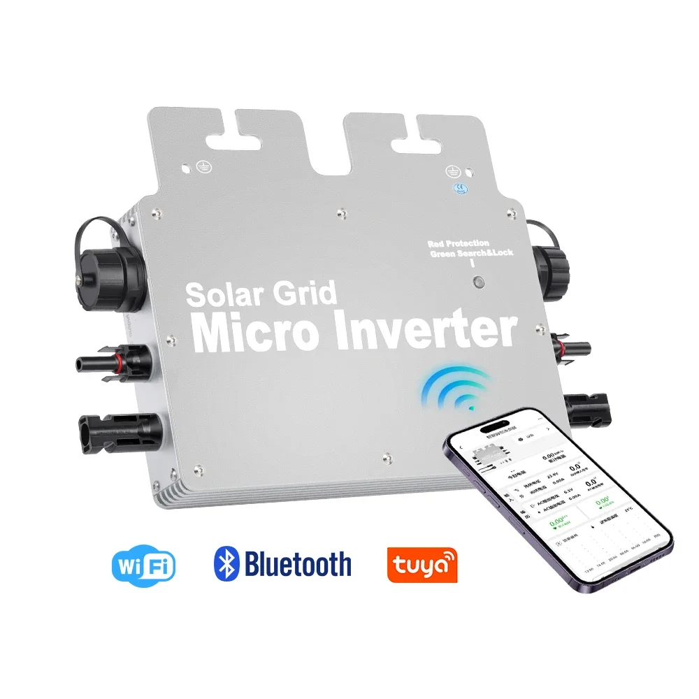 محول طاقة شمسية صغير متعدد الم - مراجعة Grid Tie Micro Inverter وسعره